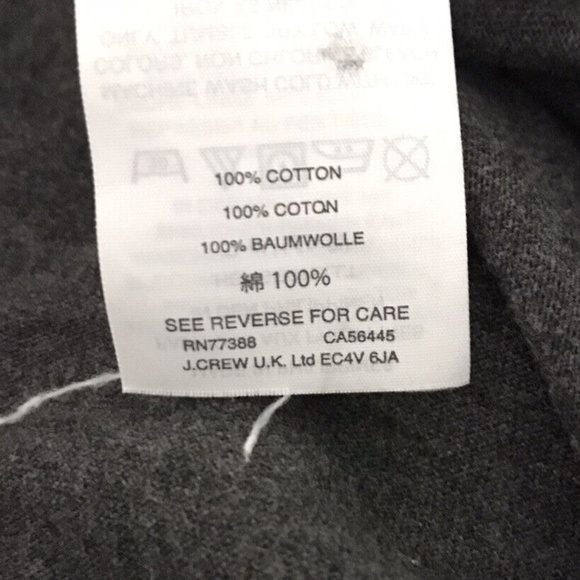 J Crew | Knit Sunset Dress Womens Size XS Gray Short Sleeves Pullover Crewneck - Picture 7 of 10